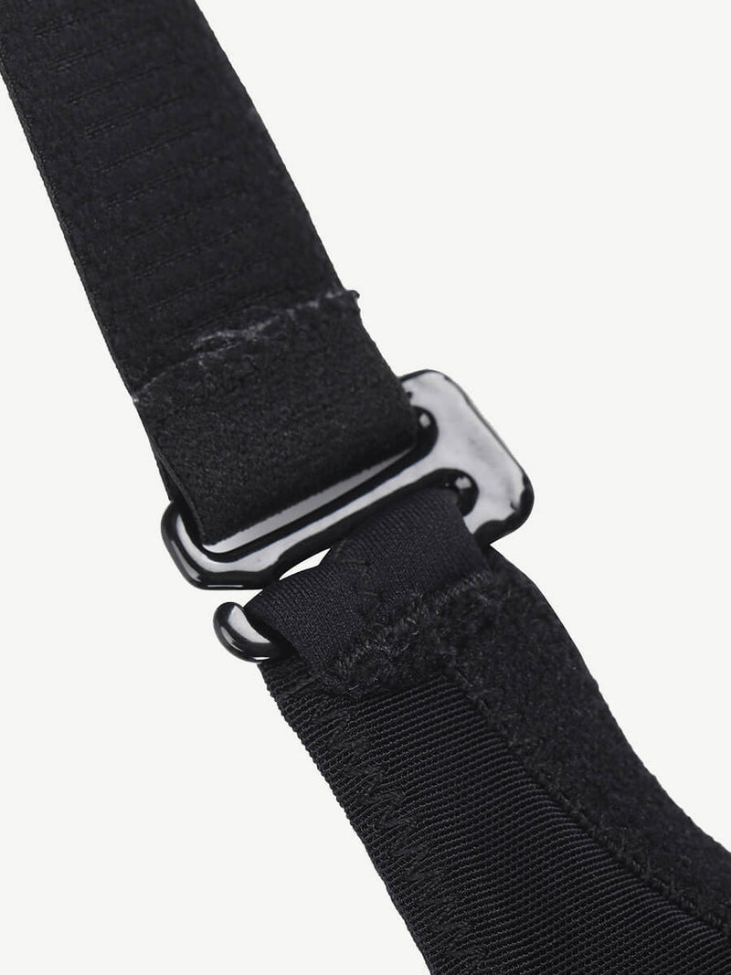 Wholesale Black Underwire Push-Up Sculpting Uplift Hide Back Fat Full Coverage Bra